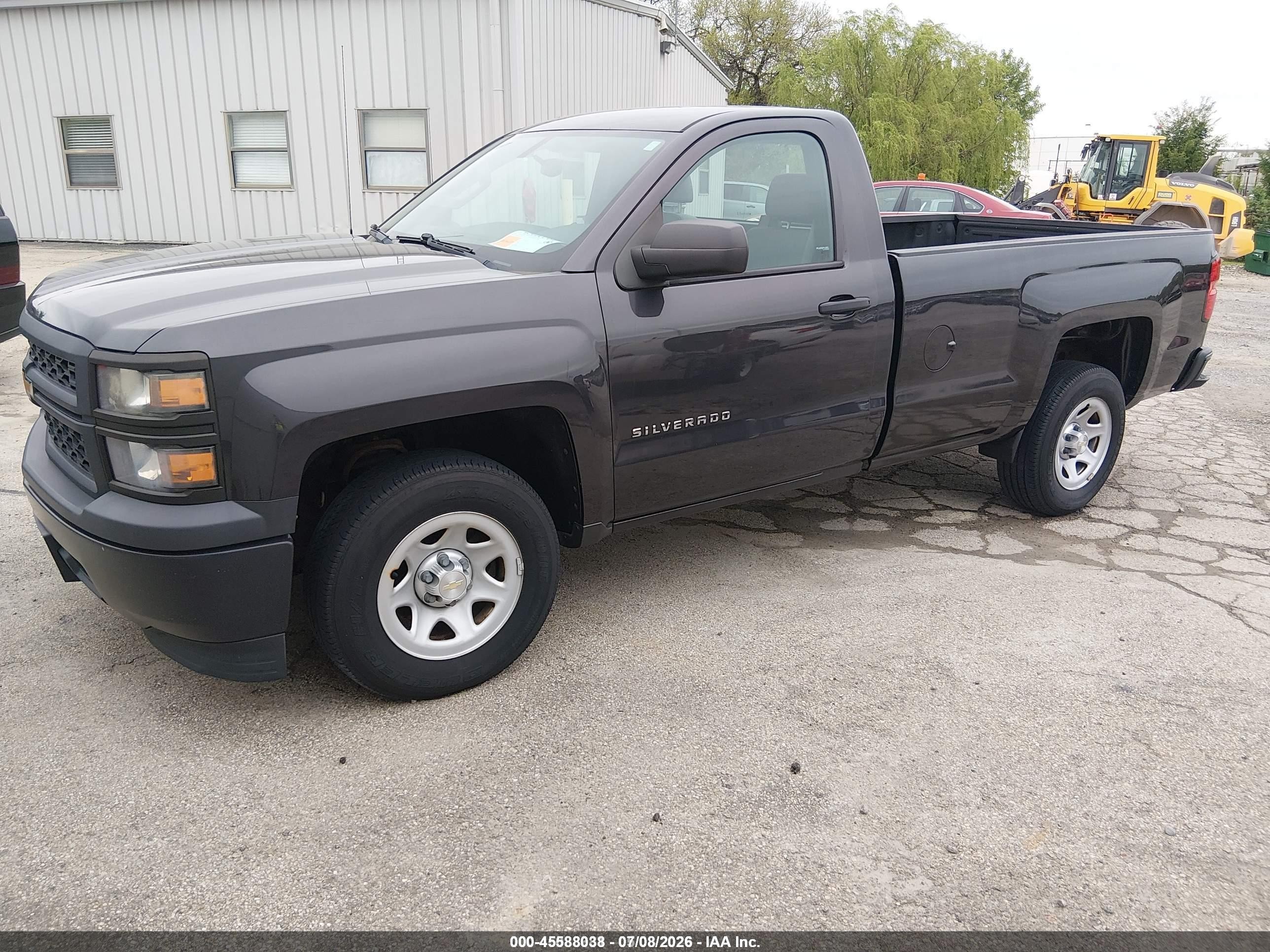 2015 Chevrolet Silverado 1500 Wt Black vin: 1GCNCPEH4FZ348991