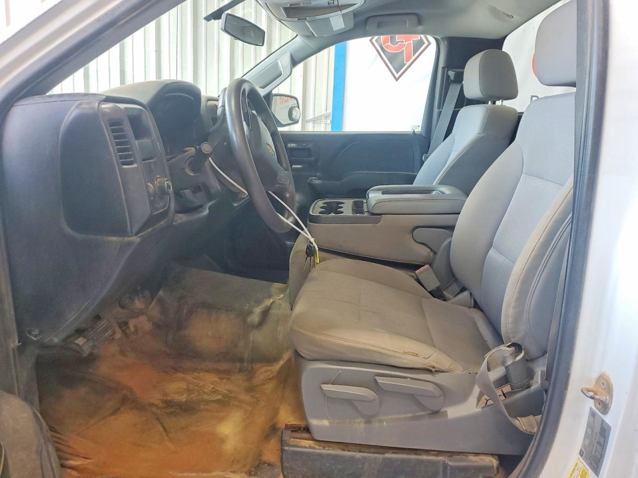 2014 Chevrolet Silverado C1500 White vin: 1GCNCPEH5EZ310801