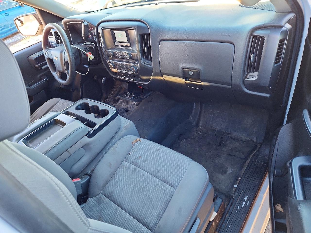 2015 Chevrolet Silverado C1500 White vin: 1GCNCPEH5FZ433810