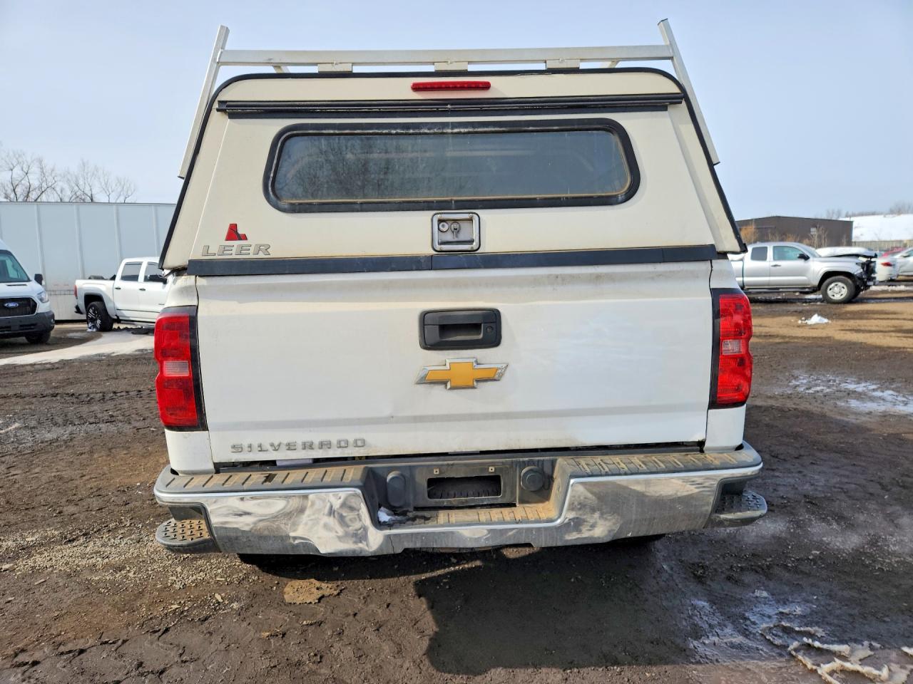 2015 Chevrolet Silverado C1500 White vin: 1GCNCPEH5FZ433810