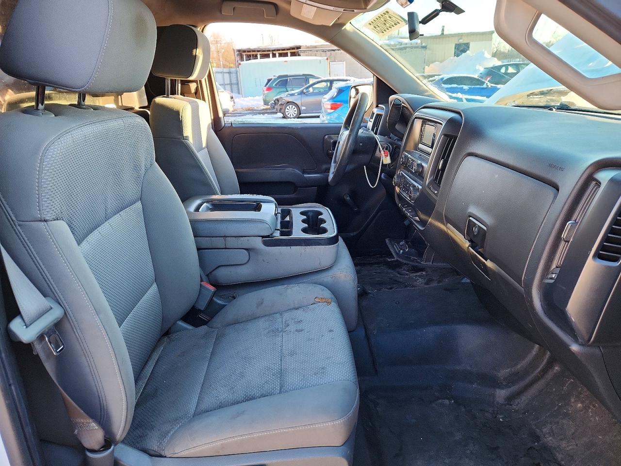 2015 Chevrolet Silverado C1500 White vin: 1GCNCPEH5FZ433810