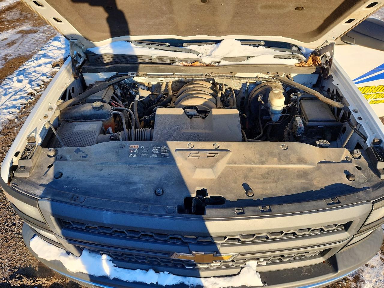 2015 Chevrolet Silverado C1500 White vin: 1GCNCPEH5FZ433810