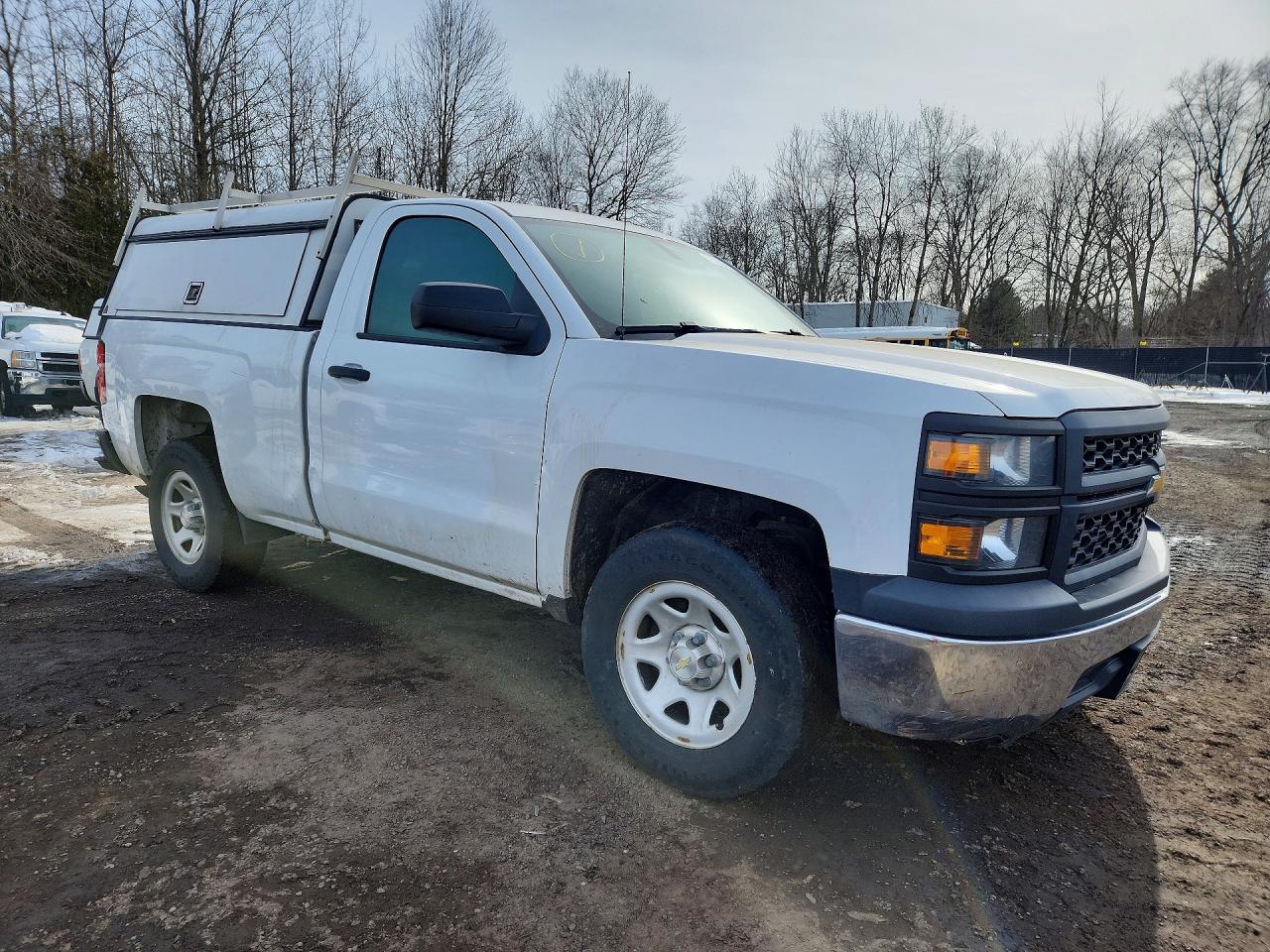 2015 Chevrolet Silverado C1500 White vin: 1GCNCPEH5FZ433810