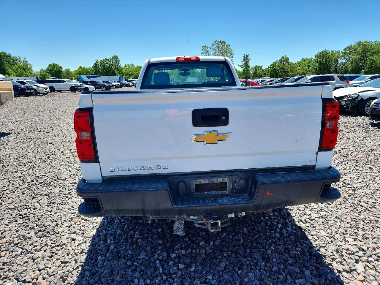 2014 Chevrolet Silverado C1500 Белый vin: 1GCNCPEH6EZ289750