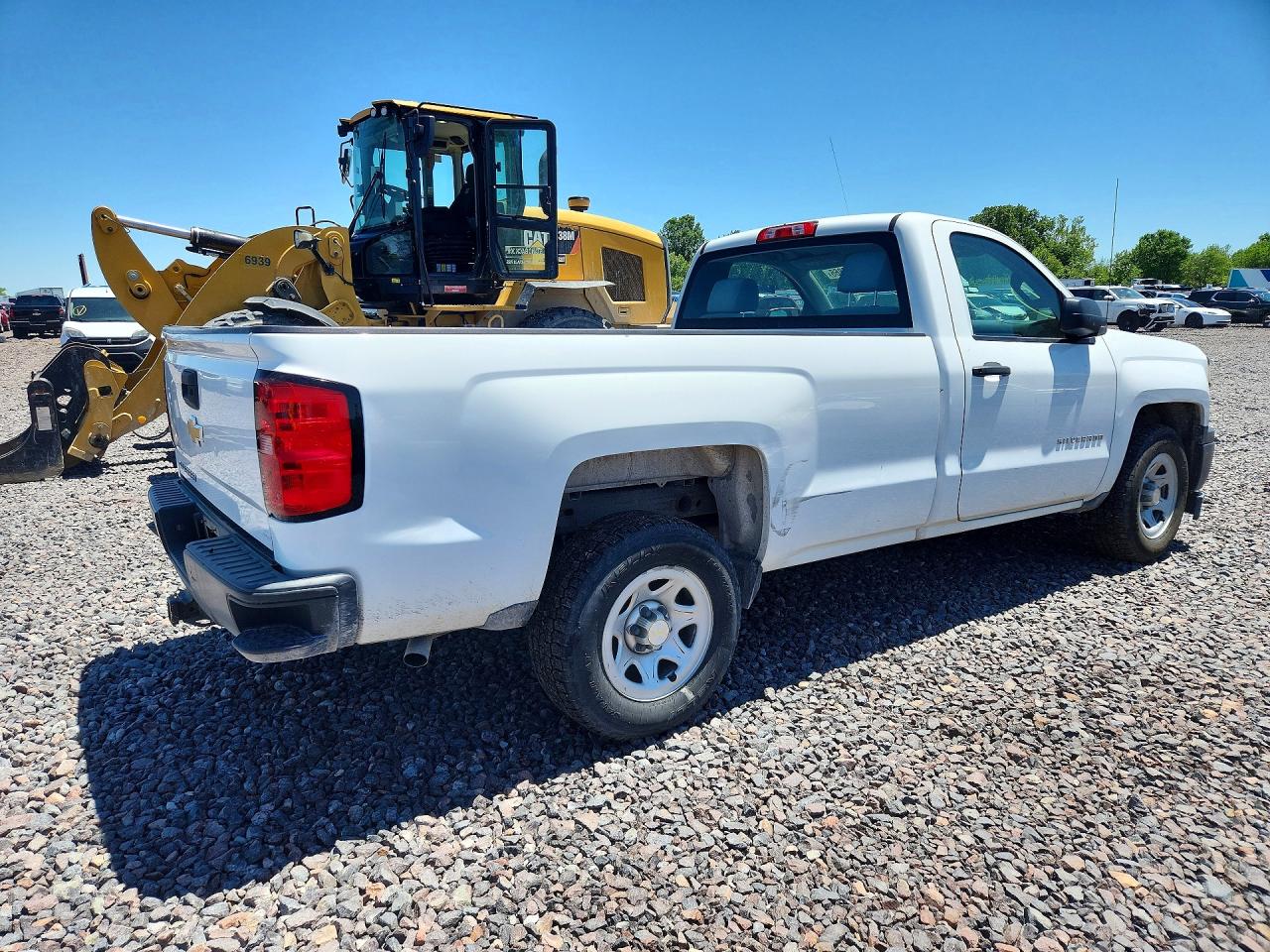2014 Chevrolet Silverado C1500 Белый vin: 1GCNCPEH6EZ289750