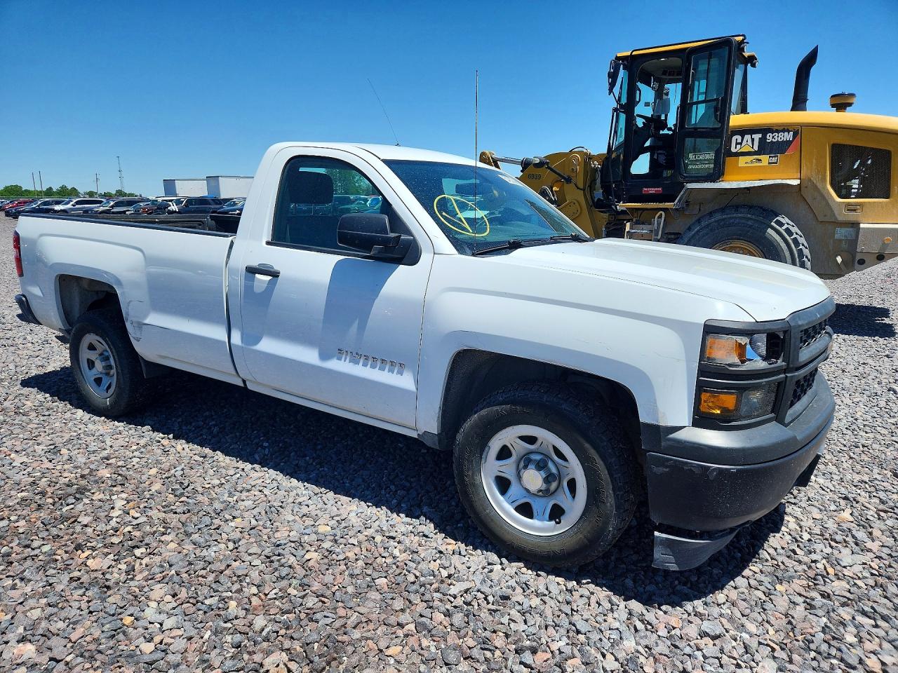 2014 Chevrolet Silverado C1500 Белый vin: 1GCNCPEH6EZ289750