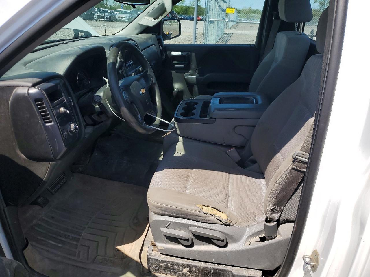 2014 Chevrolet Silverado C1500 Белый vin: 1GCNCPEH6EZ289750