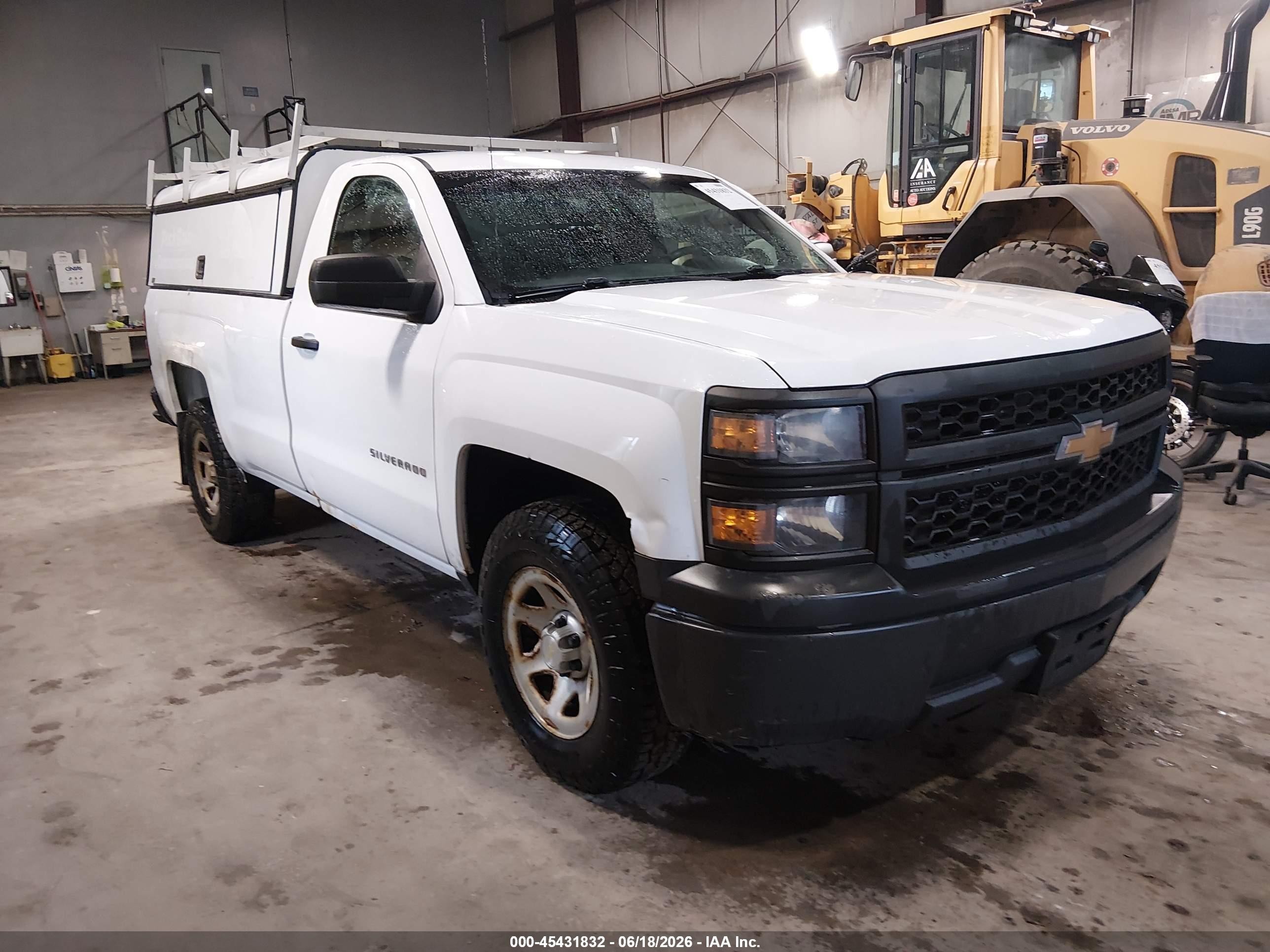 2015 Chevrolet Silverado 1500 Work Truck Белый vin: 1GCNCPEH7FZ312874