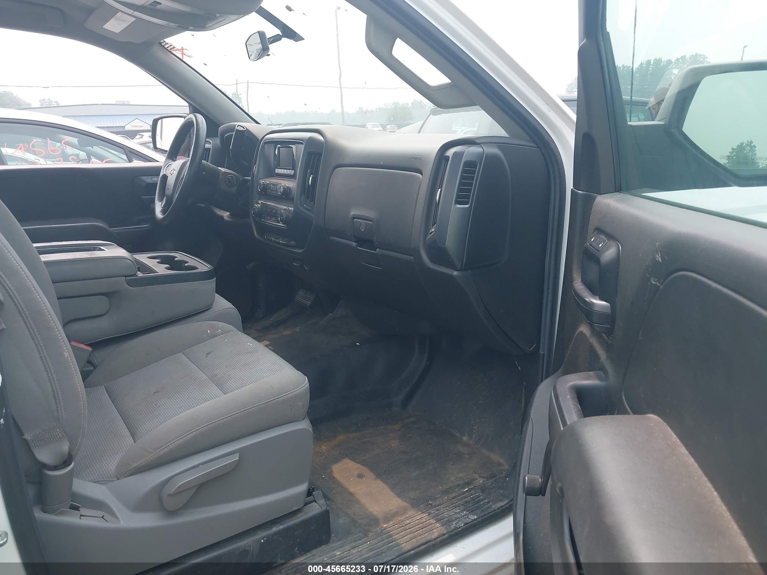 2014 Chevrolet Silverado 1500 Work Truck White vin: 1GCNCPEH8EZ234748