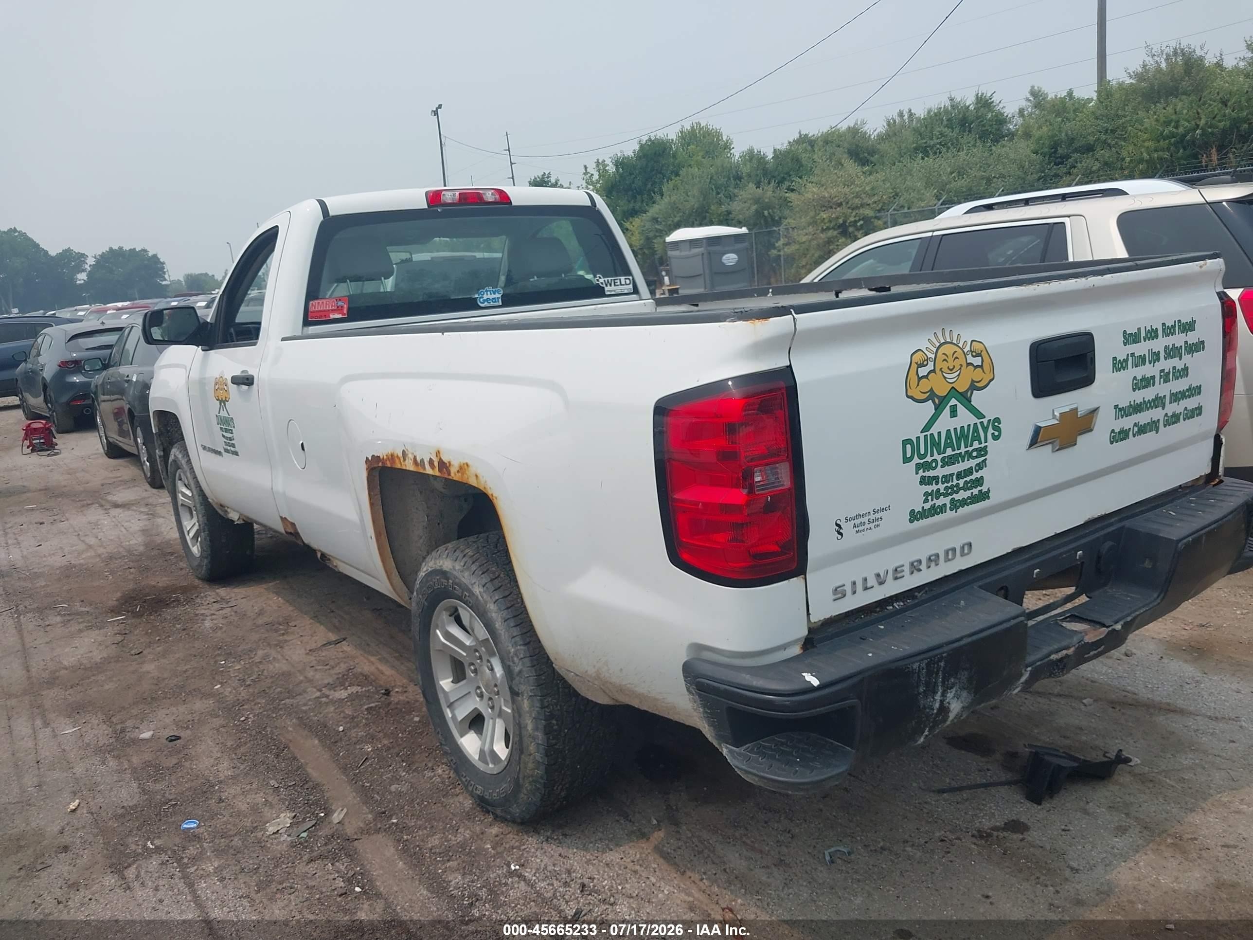 2014 Chevrolet Silverado 1500 Work Truck White vin: 1GCNCPEH8EZ234748