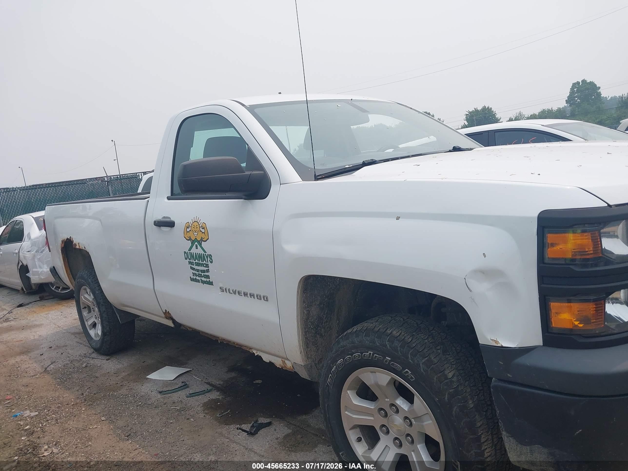 2014 Chevrolet Silverado 1500 Work Truck White vin: 1GCNCPEH8EZ234748