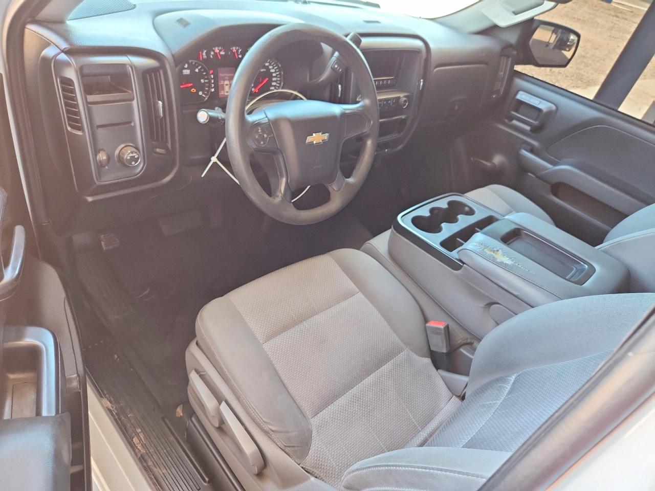2015 Chevrolet Silverado C1500 White vin: 1GCNCPEH8FZ397689