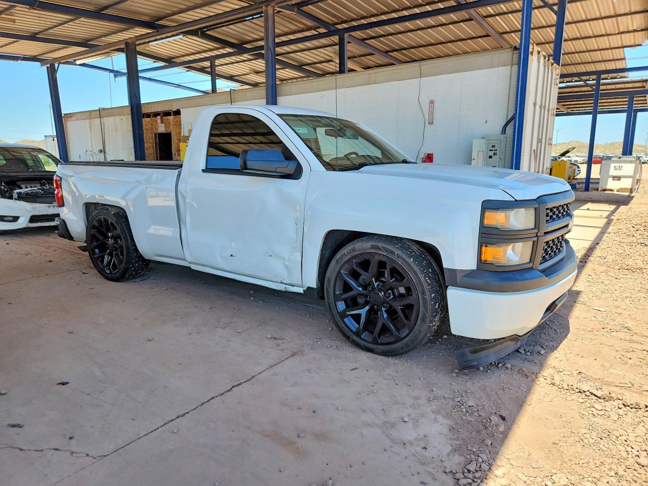 2015 Chevrolet Silverado C1500 White vin: 1GCNCPEH8FZ397689