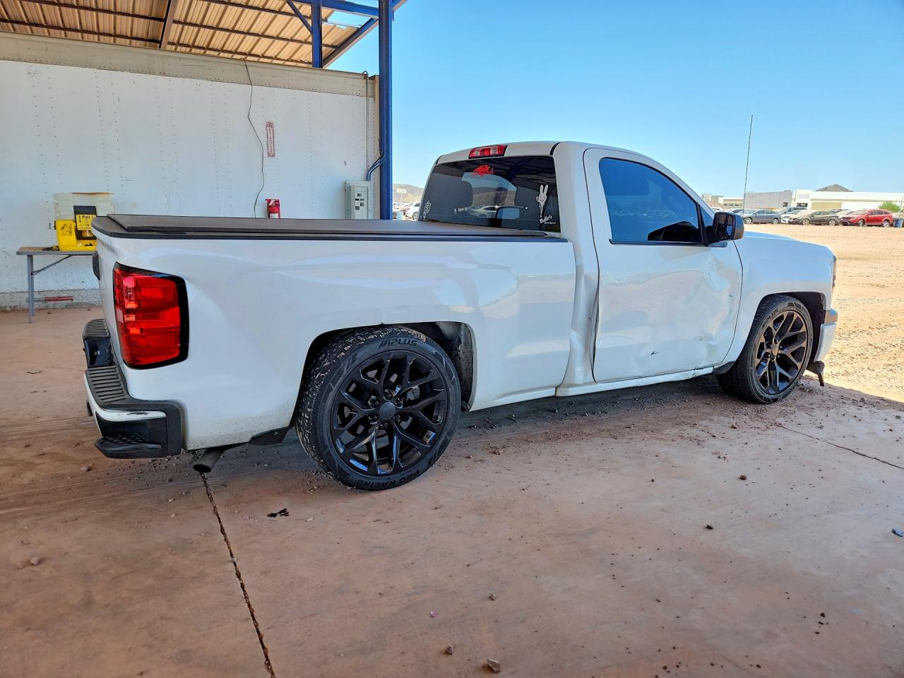 2015 Chevrolet Silverado C1500 White vin: 1GCNCPEH8FZ397689
