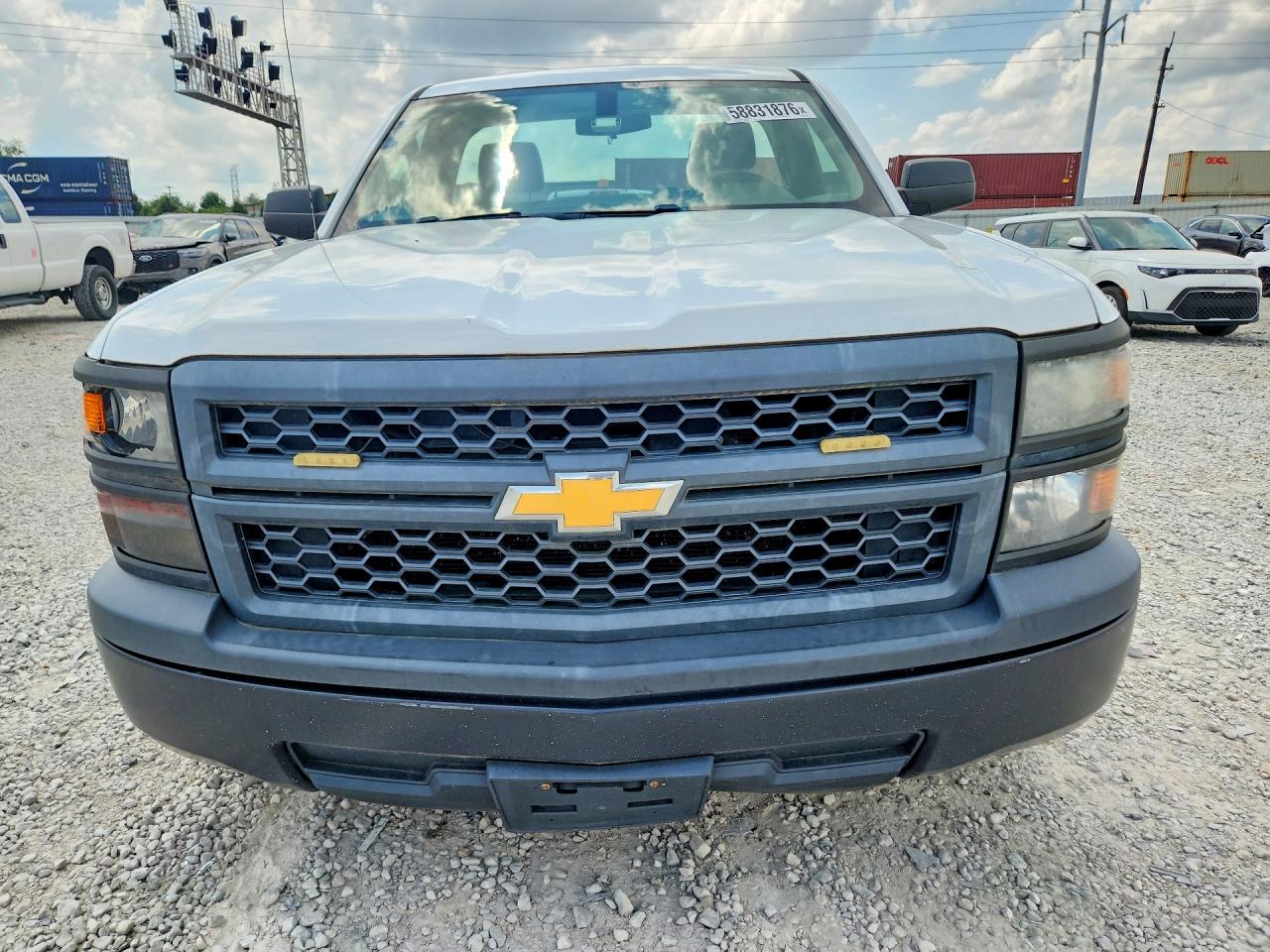 2014 Chevrolet Silverado C1500 Белый vin: 1GCNCPEH9EZ221555