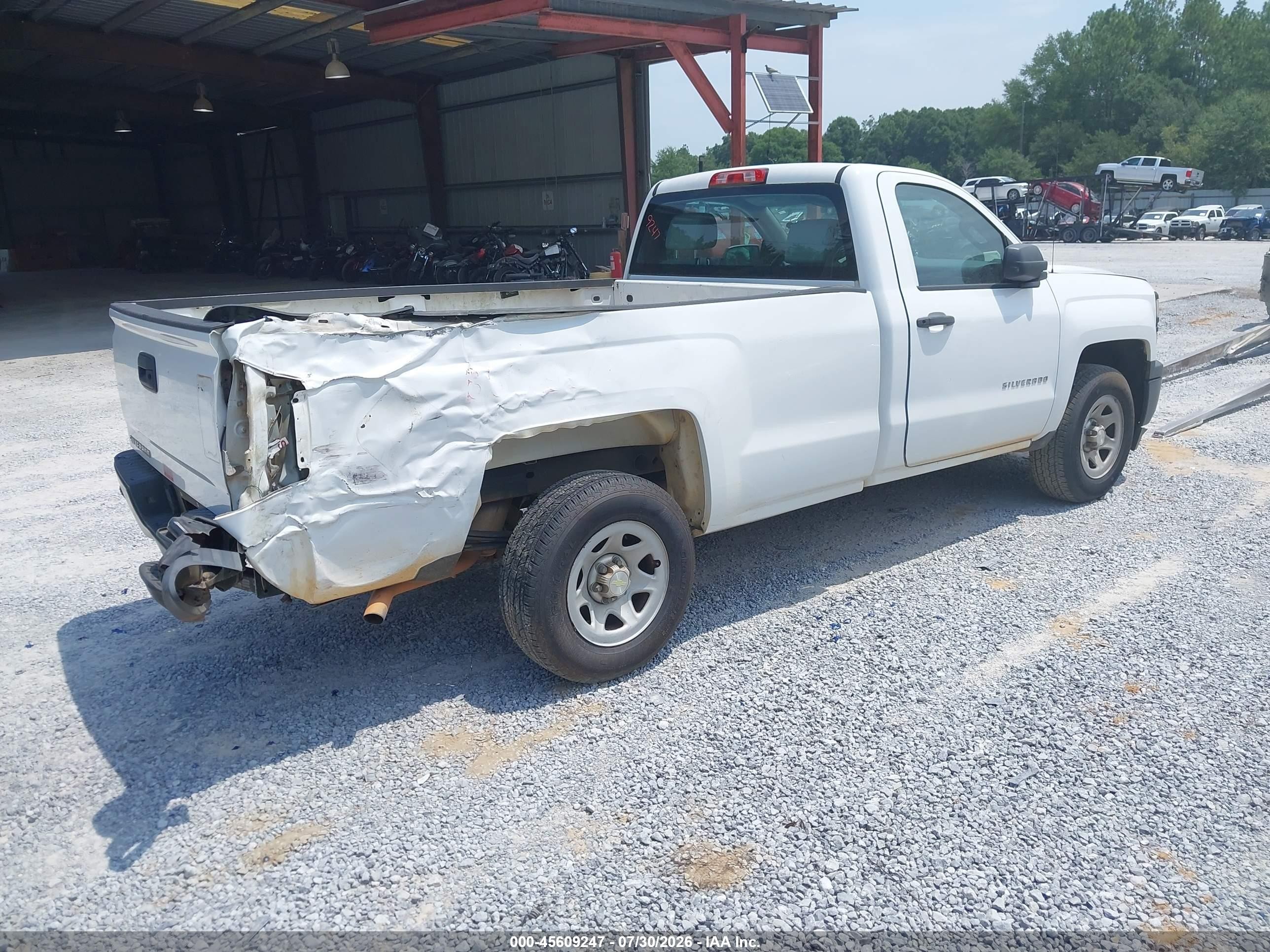 2014 Chevrolet Silverado 1500 Work Truck 1wt White vin: 1GCNCPEH9EZ361329