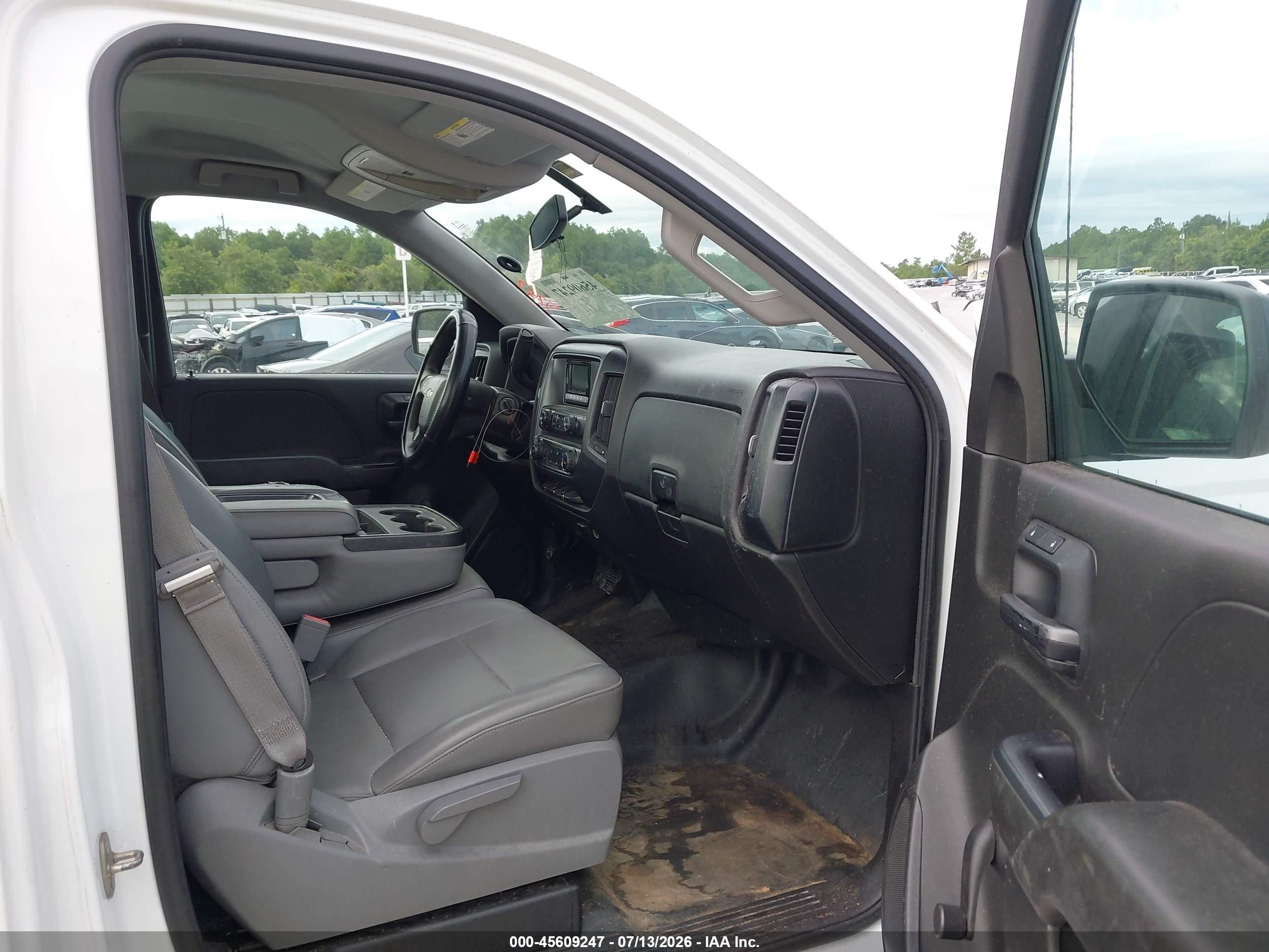 2014 Chevrolet Silverado 1500 Work Truck 1wt White vin: 1GCNCPEH9EZ361329