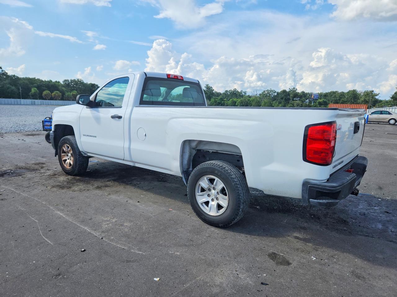 2014 Chevrolet Silverado C1500 White vin: 1GCNCPEH9EZ412196
