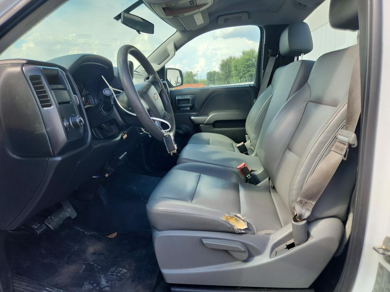 2014 Chevrolet Silverado C1500 White vin: 1GCNCPEH9EZ412196