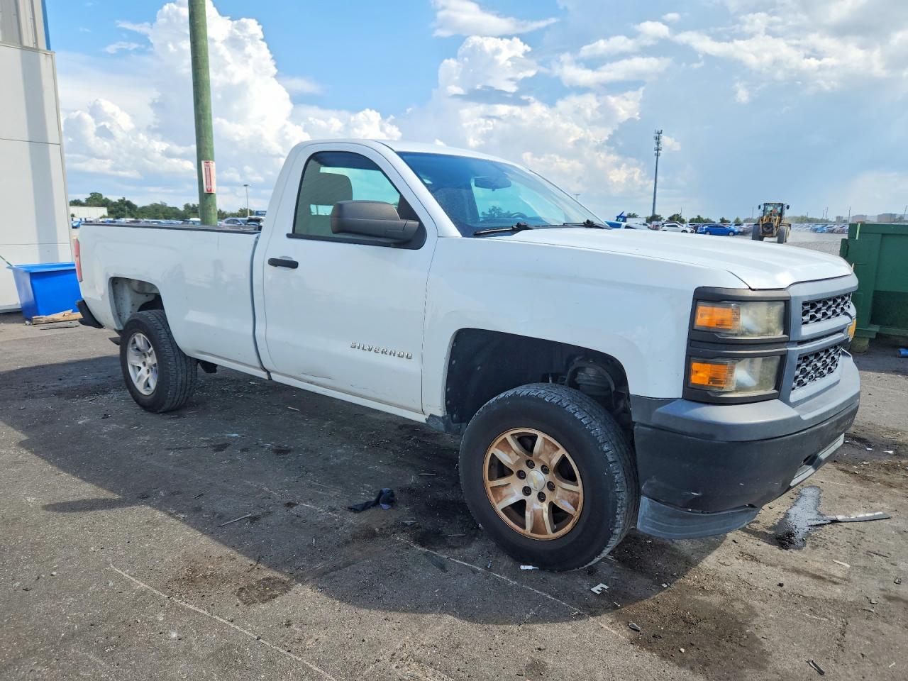 2014 Chevrolet Silverado C1500 White vin: 1GCNCPEH9EZ412196
