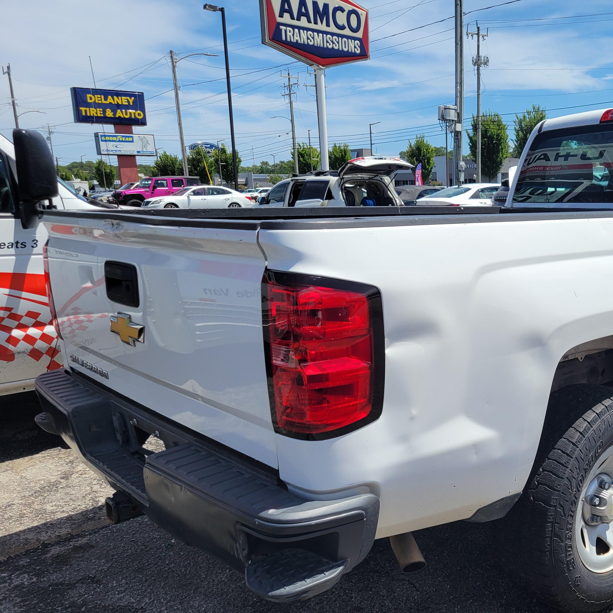 2014 Chevrolet Silverado 1500 Work Truck White vin: 1GCNCPEH9EZ417351
