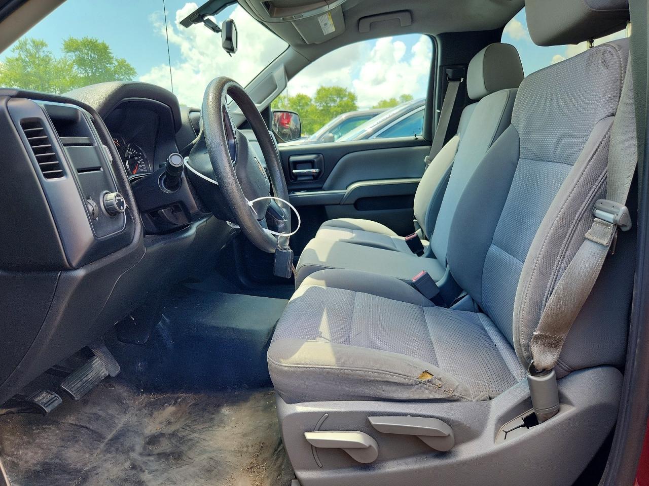 2014 Chevrolet Silverado C1500 Красный vin: 1GCNCPEHXEZ318263