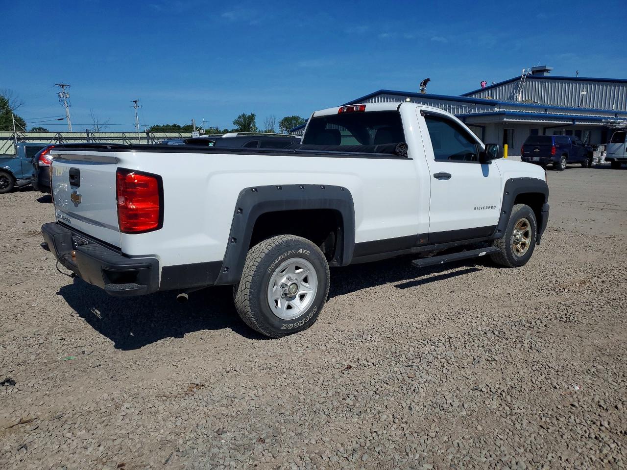 2014 Chevrolet Silverado C1500 White vin: 1GCNCPEHXEZ337007