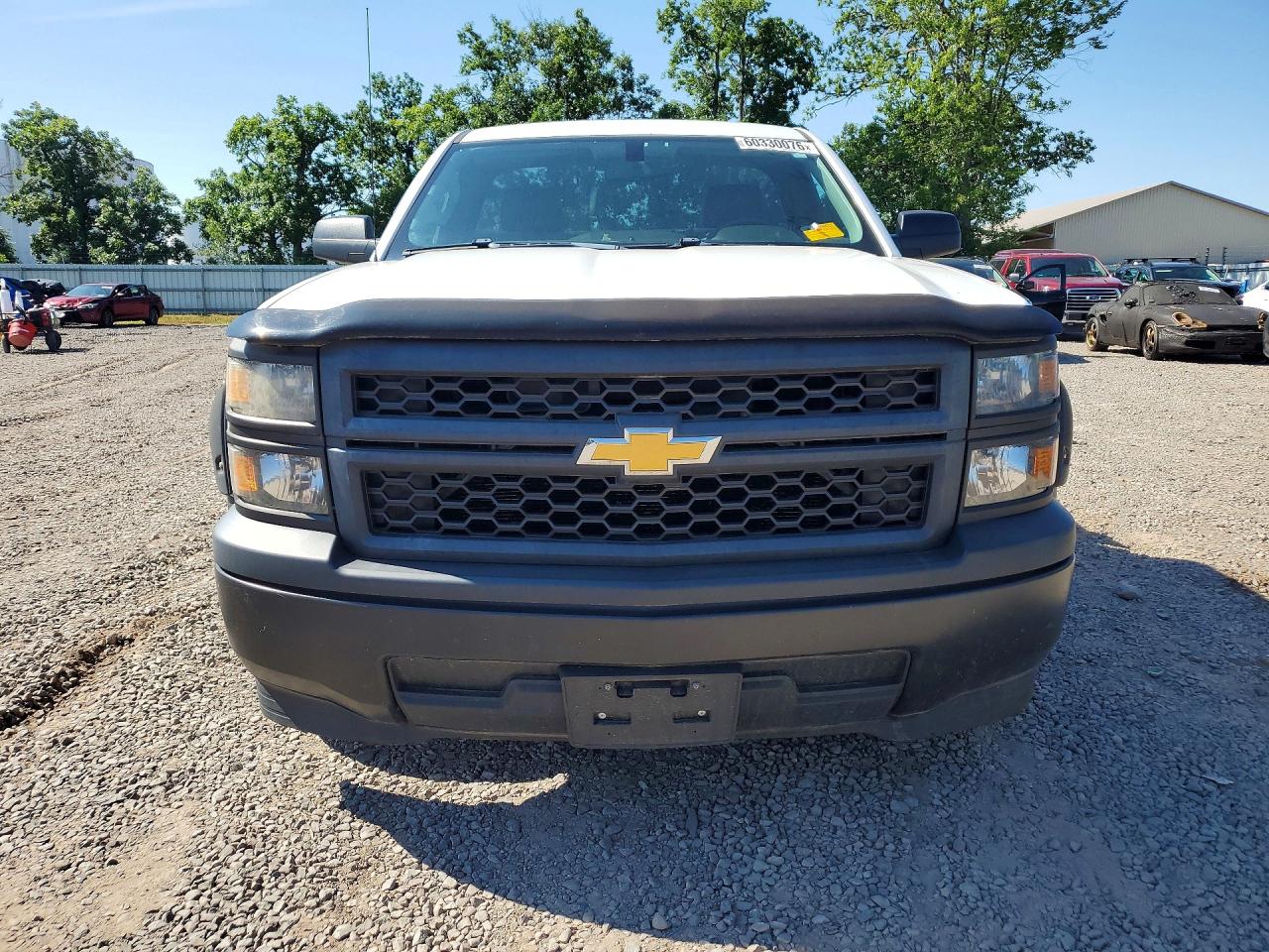 2014 Chevrolet Silverado C1500 White vin: 1GCNCPEHXEZ337007