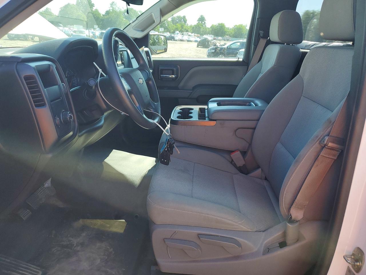 2014 Chevrolet Silverado C1500 White vin: 1GCNCPEHXEZ337007