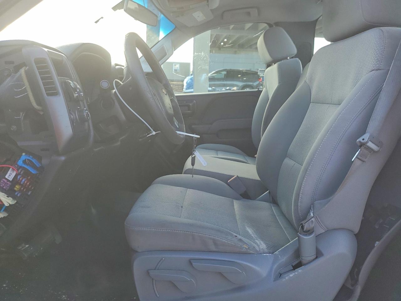 2014 Chevrolet Silverado C1500 White vin: 1GCNCPEHXEZ381153