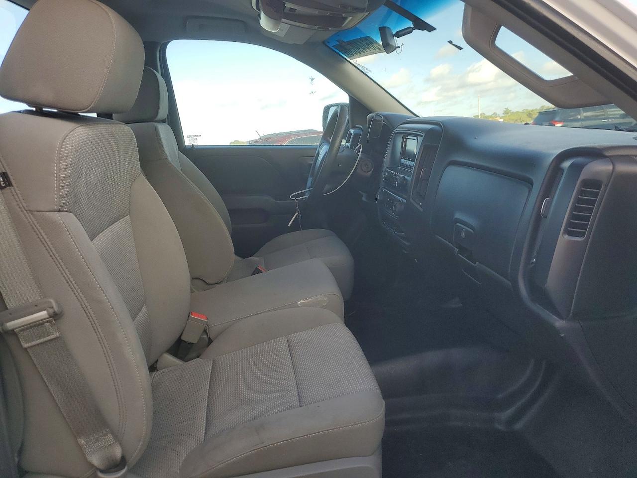 2014 Chevrolet Silverado C1500 White vin: 1GCNCPEHXEZ381153