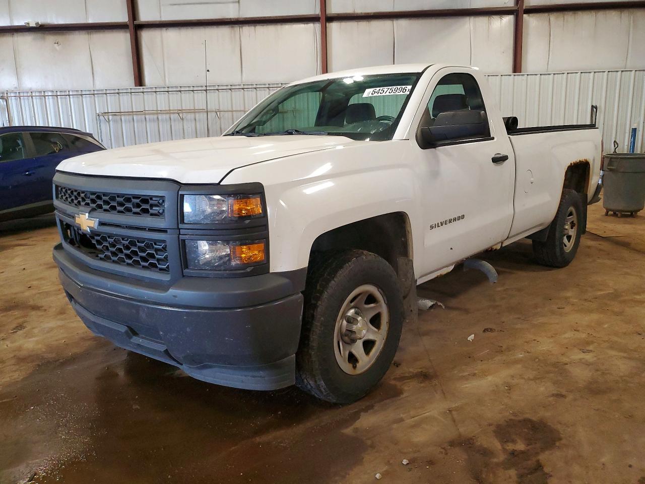 2014 Chevrolet Silverado C1500 Белый vin: 1GCNCPEHXEZ397398