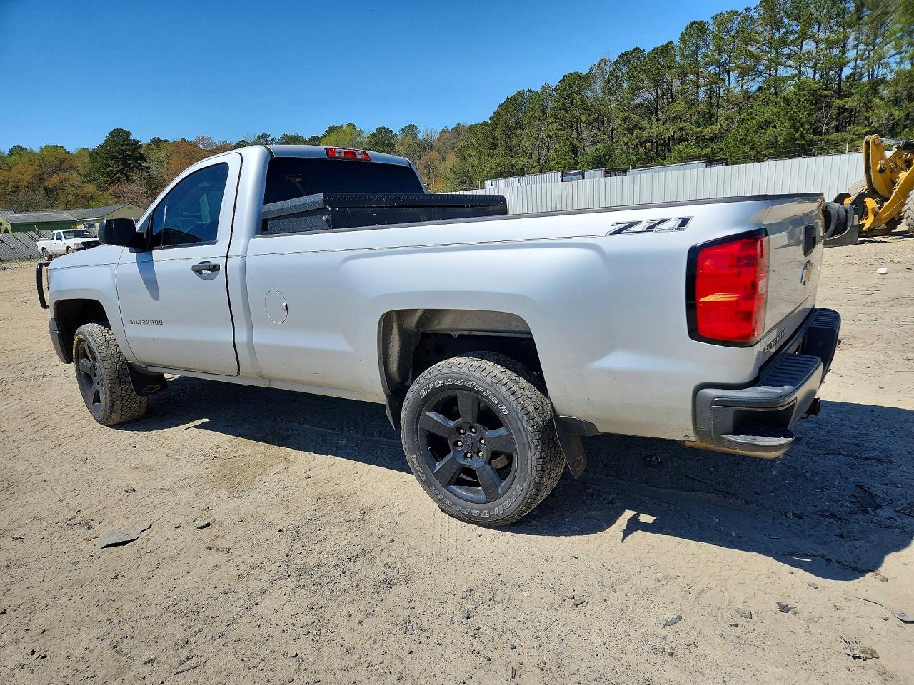 2015 Chevrolet Silverado C1500 Silver vin: 1GCNCPEHXFZ420616