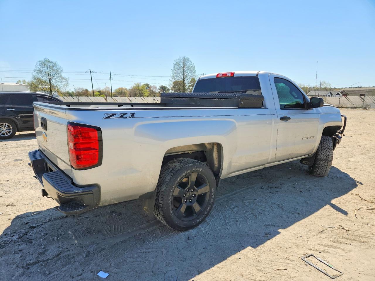 2015 Chevrolet Silverado C1500 Silver vin: 1GCNCPEHXFZ420616