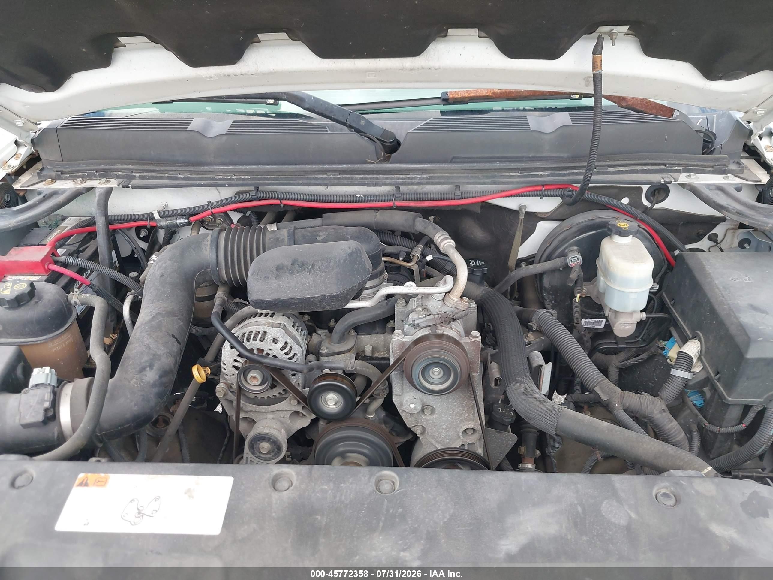 2011 Chevrolet Silverado 1500 Work Truck White vin: 1GCNCPEX0BZ432503