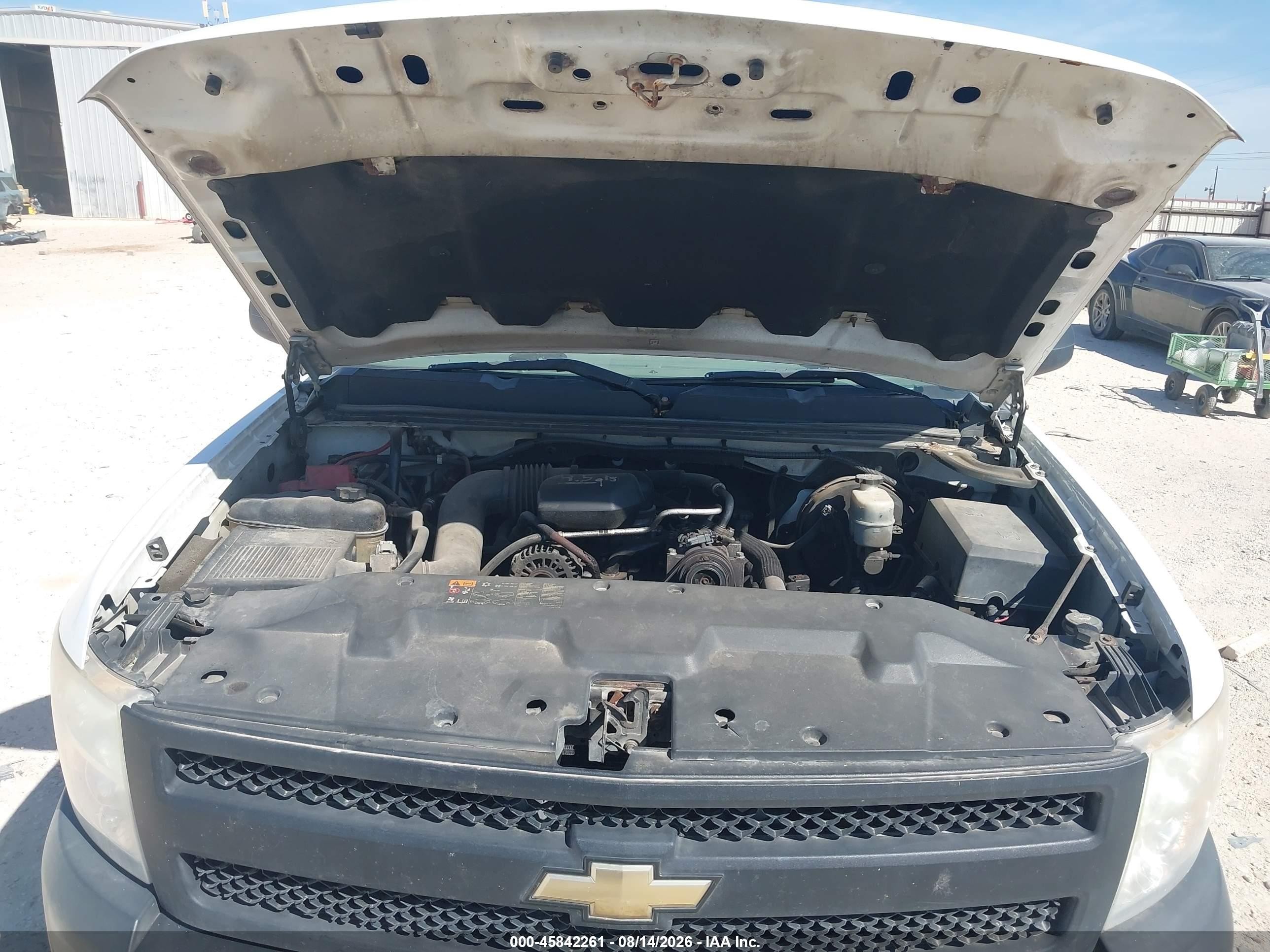 2011 Chevrolet Silverado 1500 Work Truck Белый vin: 1GCNCPEX0BZ435580