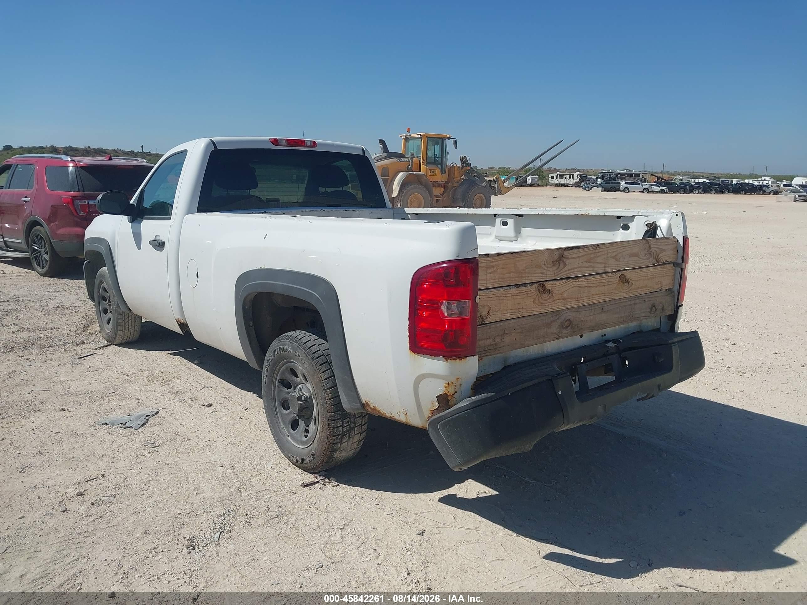 2011 Chevrolet Silverado 1500 Work Truck Белый vin: 1GCNCPEX0BZ435580