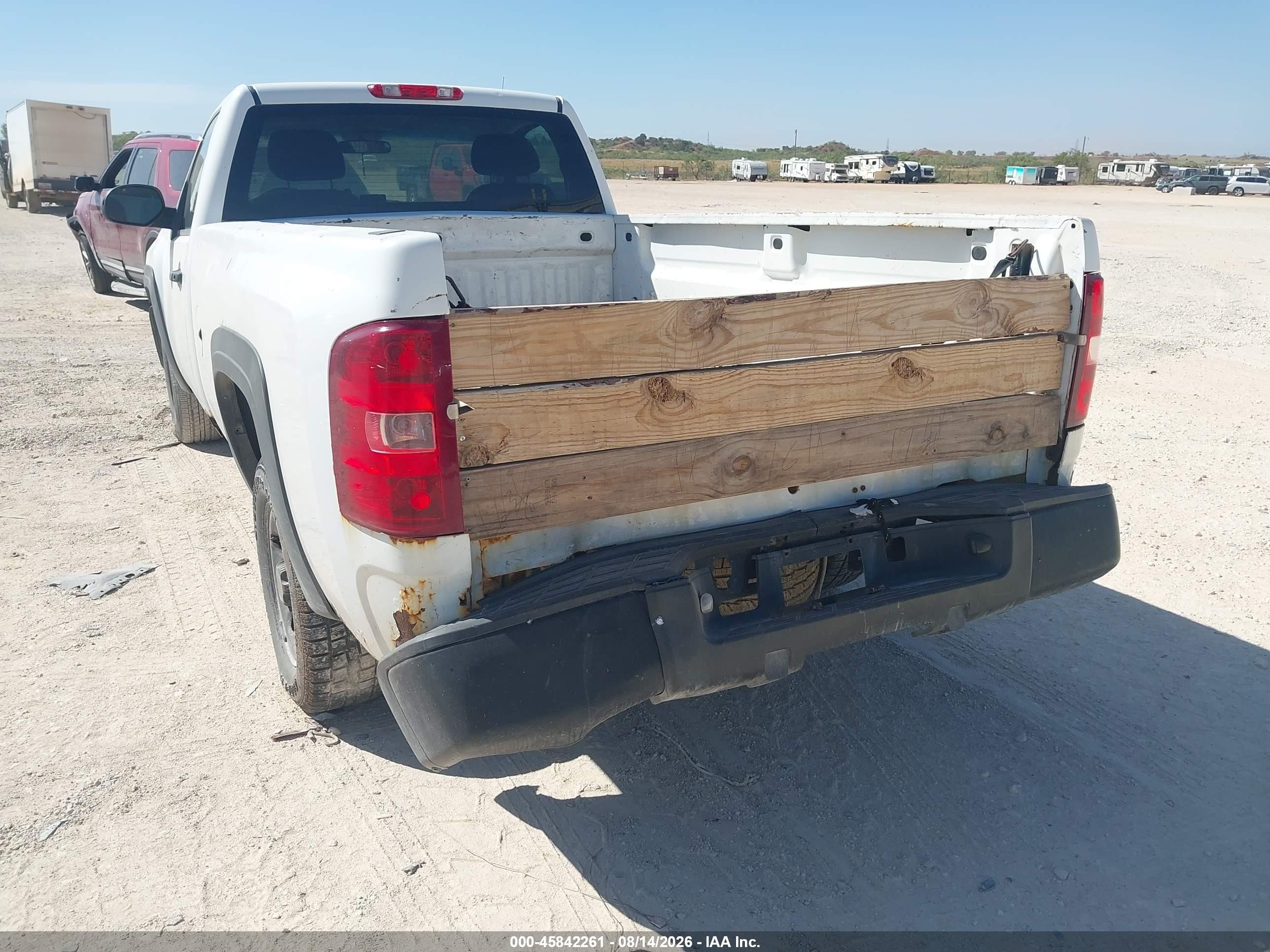 2011 Chevrolet Silverado 1500 Work Truck Белый vin: 1GCNCPEX0BZ435580