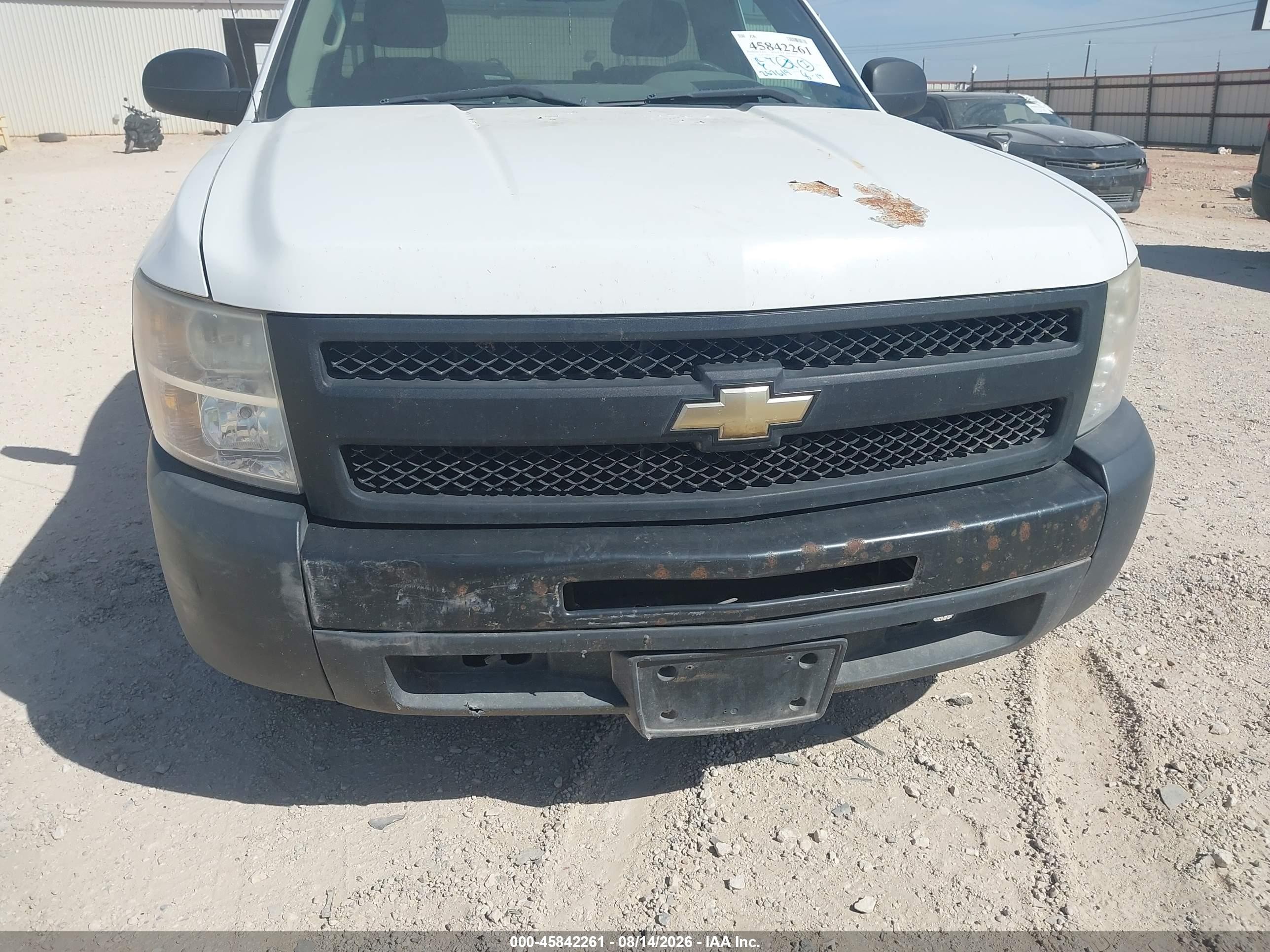 2011 Chevrolet Silverado 1500 Work Truck Белый vin: 1GCNCPEX0BZ435580