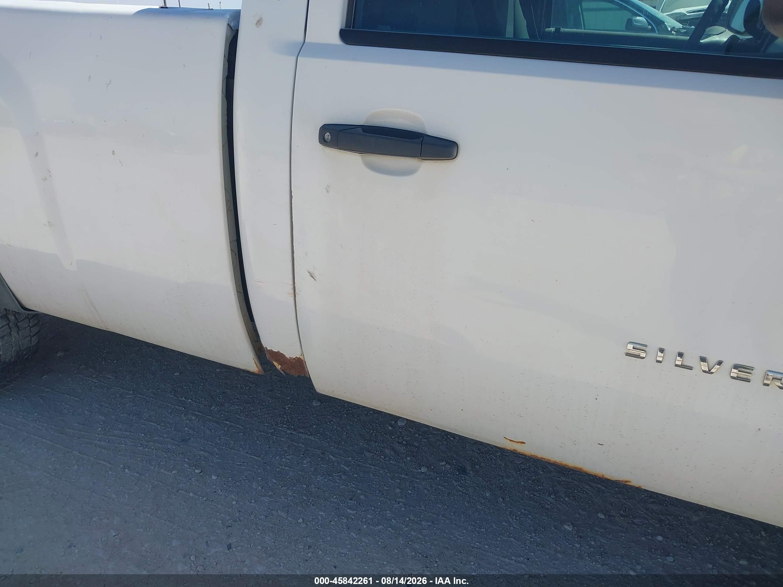 2011 Chevrolet Silverado 1500 Work Truck Белый vin: 1GCNCPEX0BZ435580