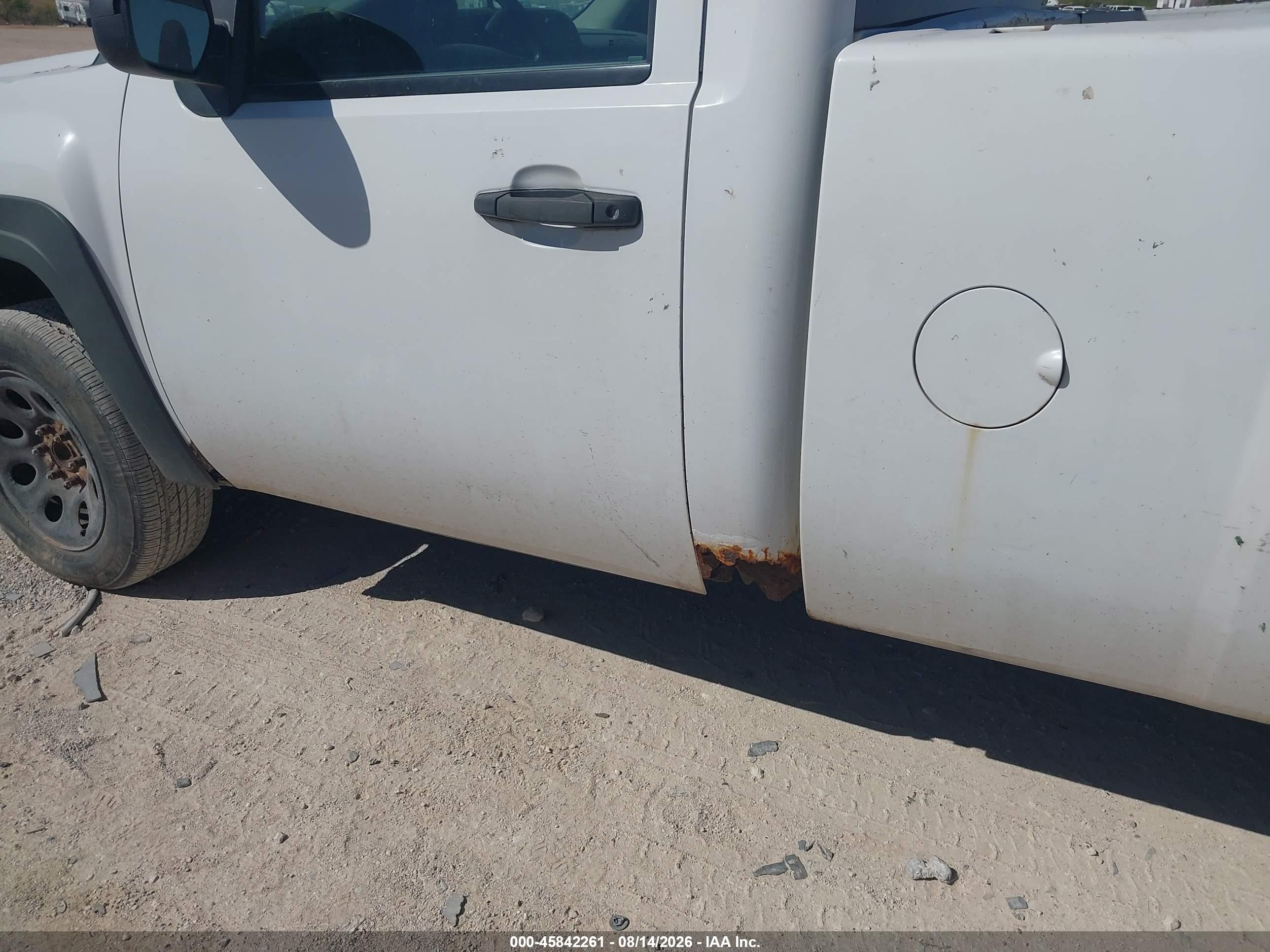 2011 Chevrolet Silverado 1500 Work Truck Белый vin: 1GCNCPEX0BZ435580