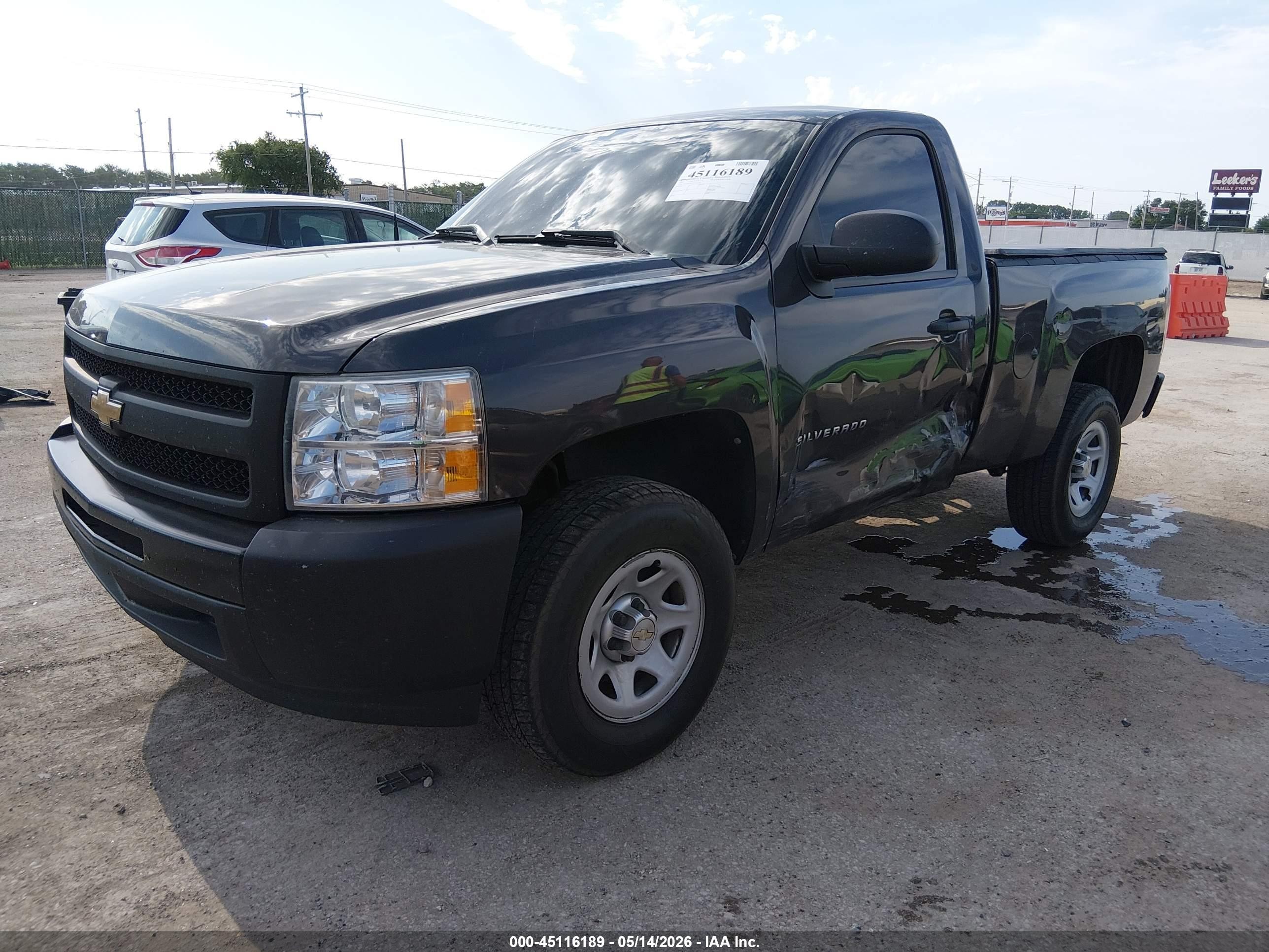2011 Chevrolet Silverado 1500 Work Truck Коричневый vin: 1GCNCPEX0BZ450192