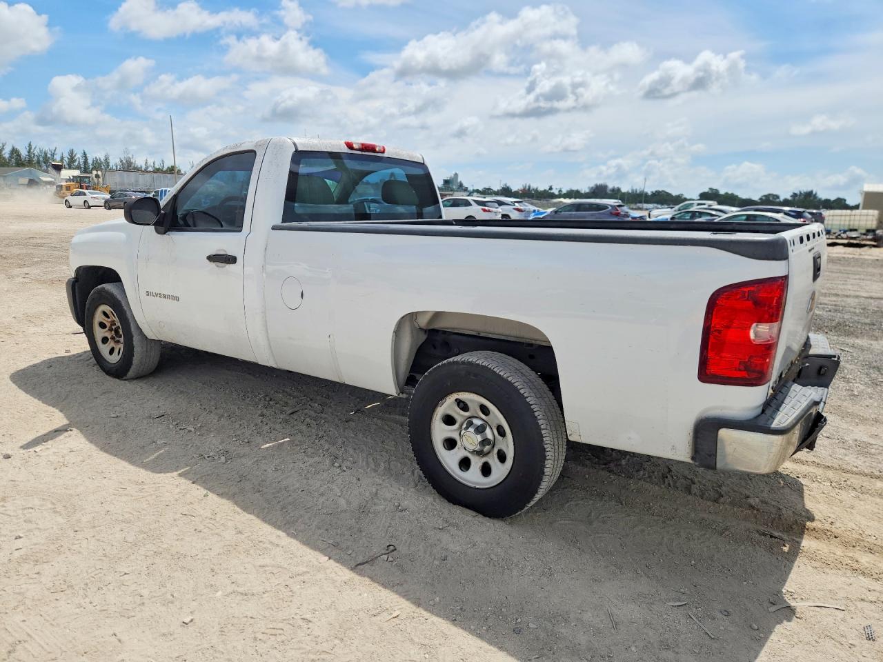 2012 Chevrolet Silverado C1500 White vin: 1GCNCPEX0CZ127701