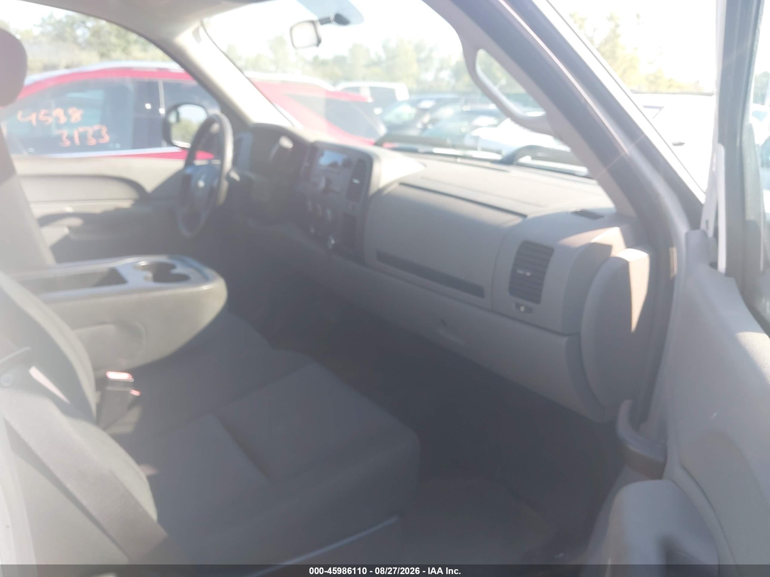 2012 Chevrolet Silverado 1500 Work Truck White vin: 1GCNCPEX0CZ298402
