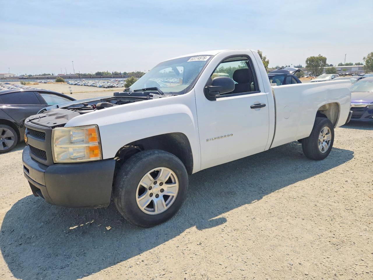 2012 Chevrolet Silverado C1500 Белый vin: 1GCNCPEX0CZ352149