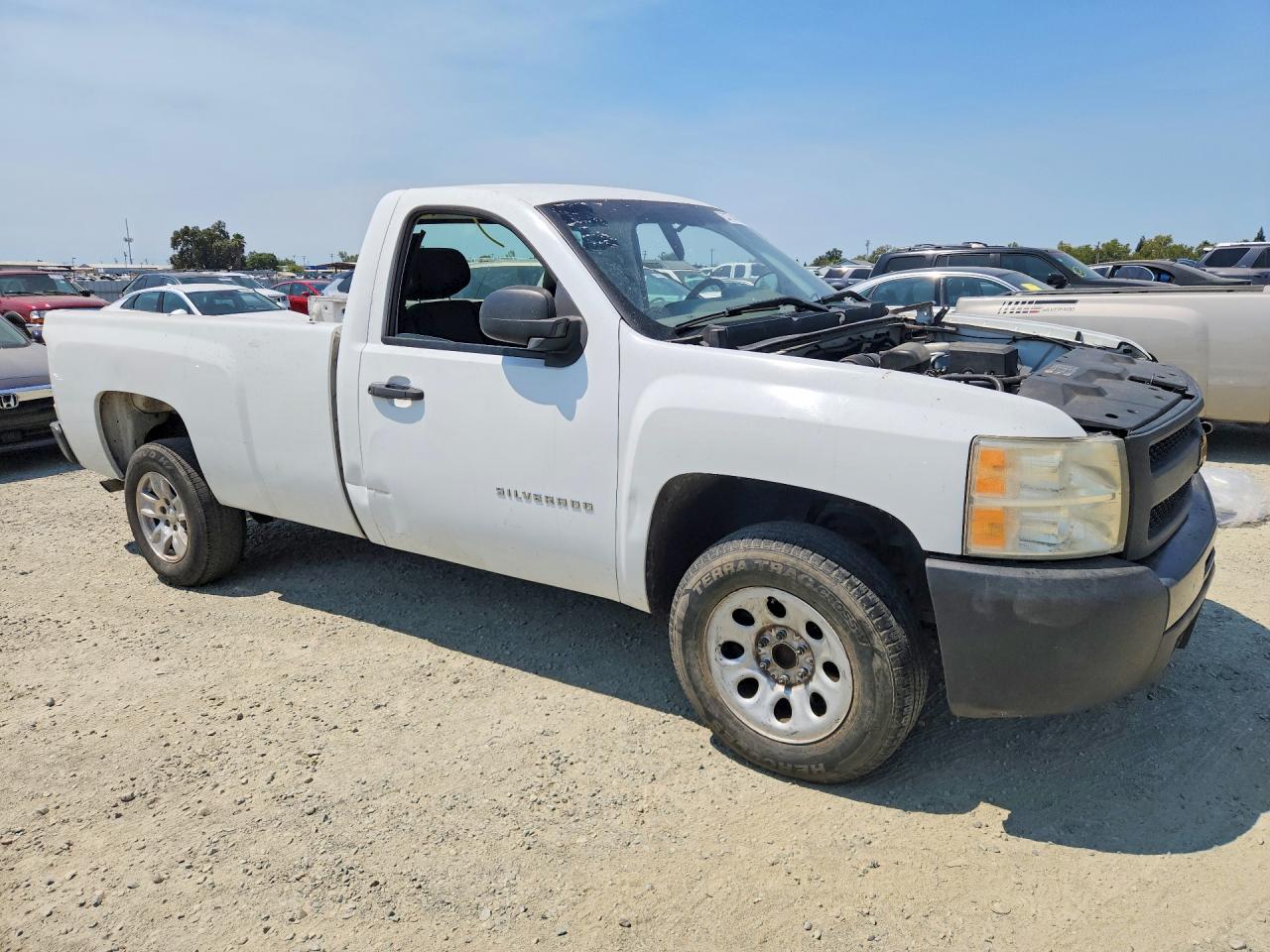 2012 Chevrolet Silverado C1500 White vin: 1GCNCPEX0CZ352149