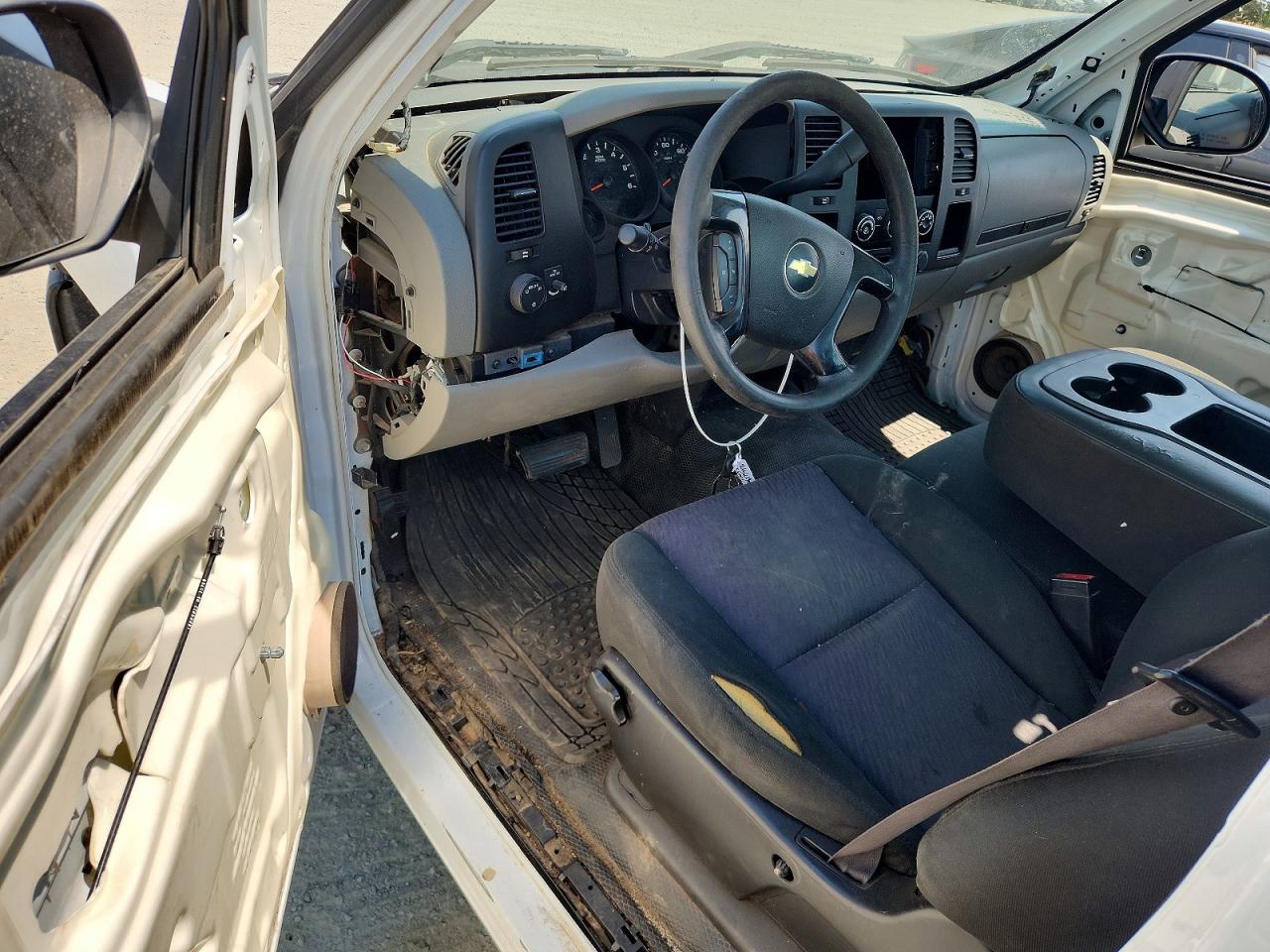 2012 Chevrolet Silverado C1500 White vin: 1GCNCPEX0CZ352149