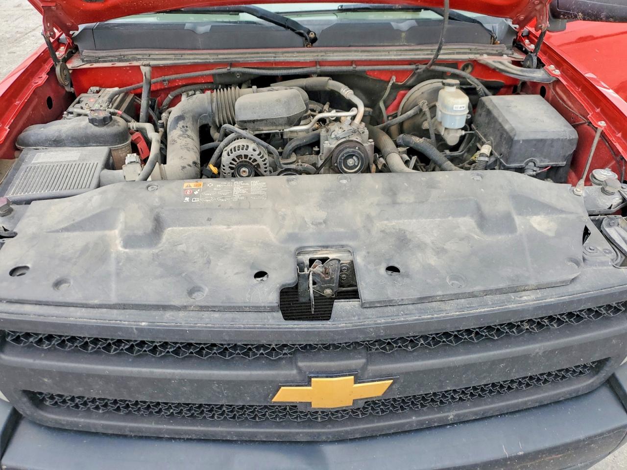 2013 Chevrolet Silverado C1500 Red vin: 1GCNCPEX0DZ123309