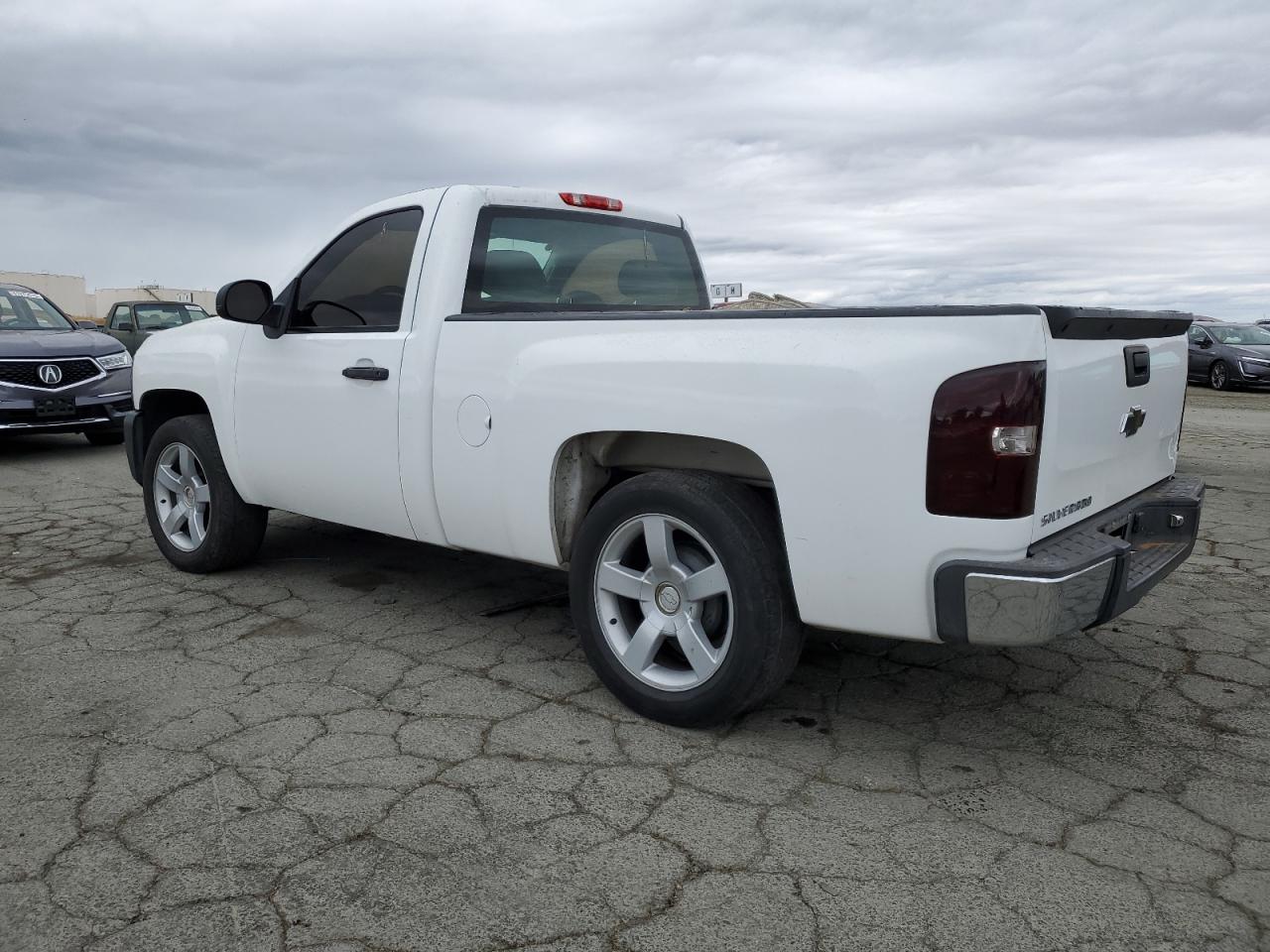 2013 Chevrolet Silverado C1500 White vin: 1GCNCPEX0DZ180724