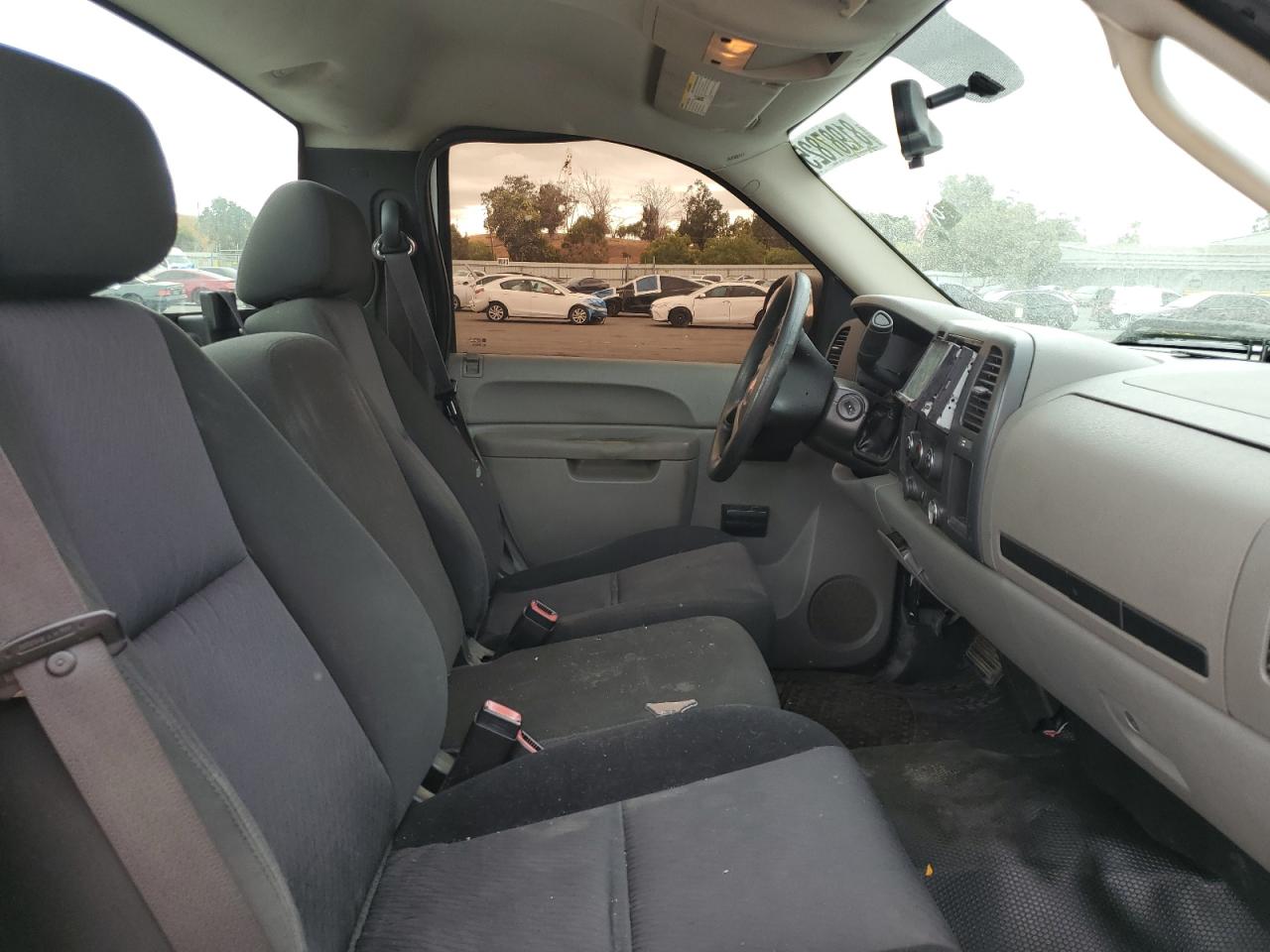 2013 Chevrolet Silverado C1500 White vin: 1GCNCPEX0DZ180724
